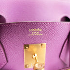 Hermès Birkin 30 Anemone in Pelle Epsom con Hardware Dorato