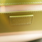 Jacquemus Le Grand Bambino Khaki in Pelle con Manico e Tracolla