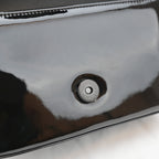 Chanel Borsa a Patta Piccola in Pelle di Vitello Verniciata