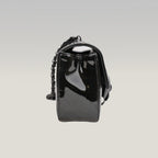 Chanel Borsa a Patta Piccola in Pelle di Vitello Verniciata