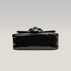 Chanel Borsa a Patta Piccola in Pelle di Vitello Verniciata