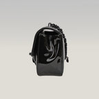 Chanel Borsa a Patta Piccola in Pelle di Vitello Verniciata