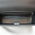 Chanel Borsa a Patta Piccola in Pelle di Vitello Verniciata