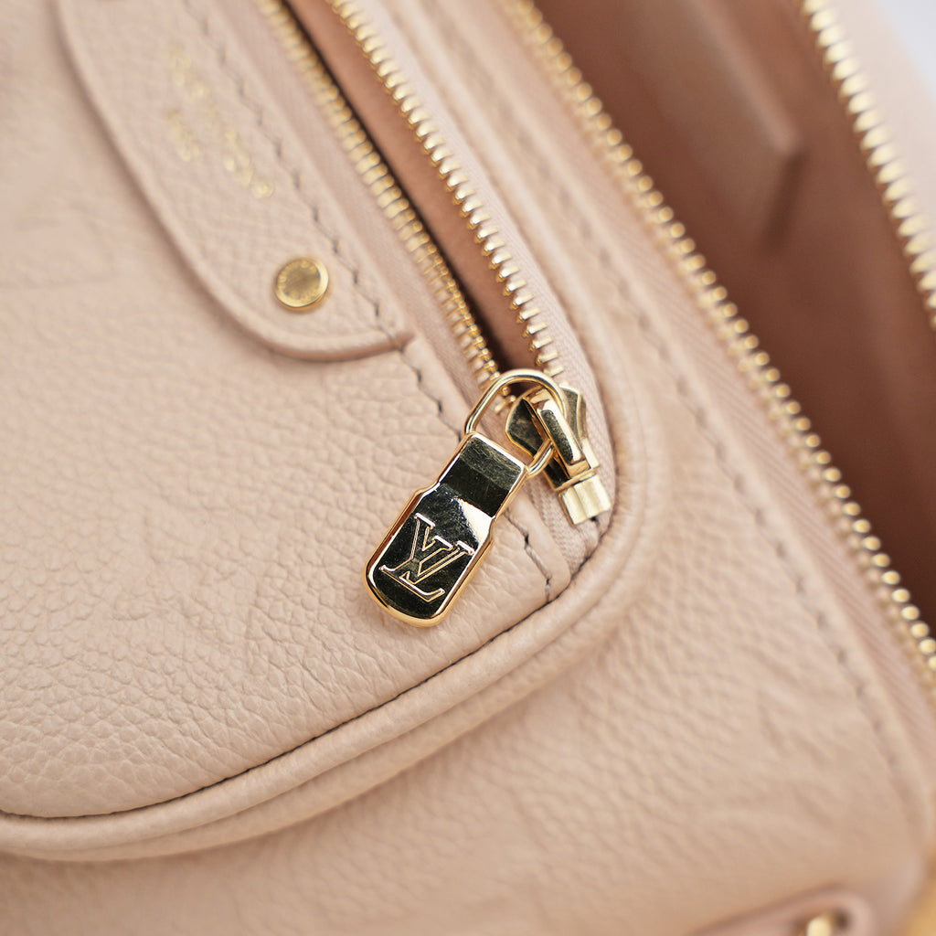 Louis Vuitton Mini Bumbag in pelle Monogram Empreinte sabbia