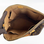 Louis Vuitton Palermo PM Borsa in Tela Monogram con Manici in Pelle