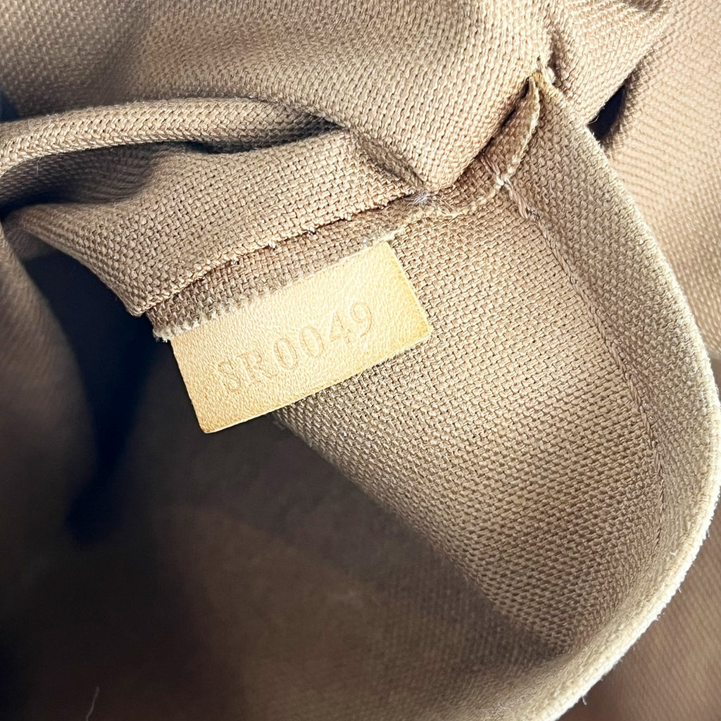 Louis Vuitton Palermo PM Borsa in Tela Monogram con Manici in Pelle