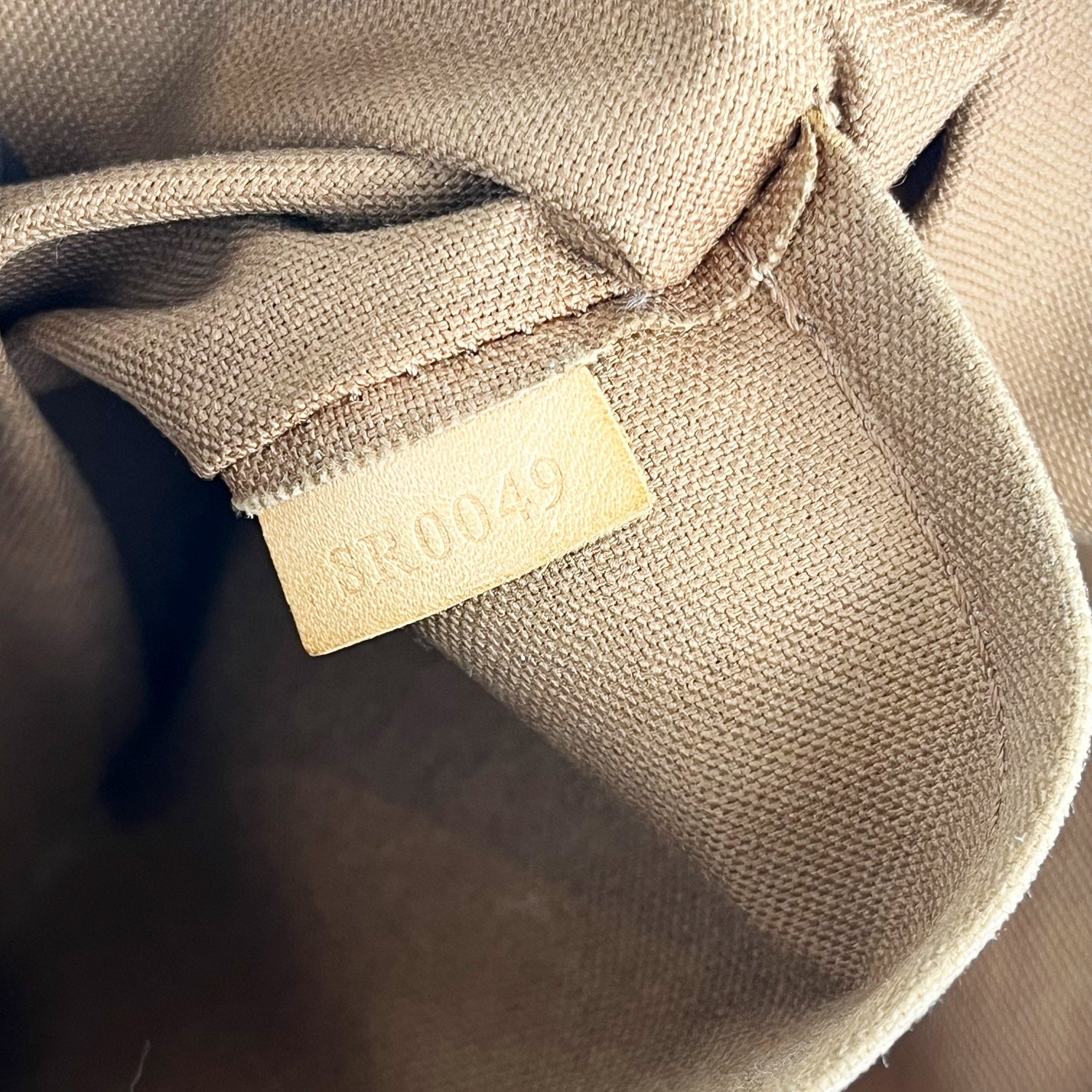 Louis Vuitton Palermo PM Borsa in Tela Monogram con Manici in Pelle