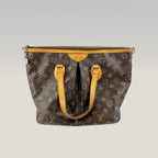 Louis Vuitton Palermo PM Borsa in Tela Monogram con Manici in Pelle