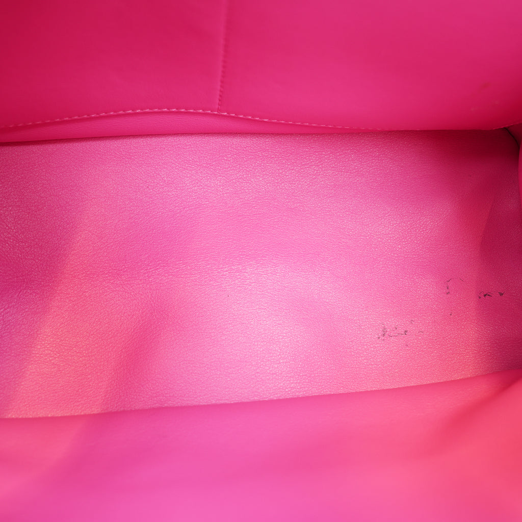 Dior Be Dior Small Rossa in Pelle con Manico Superiore e Tracolla