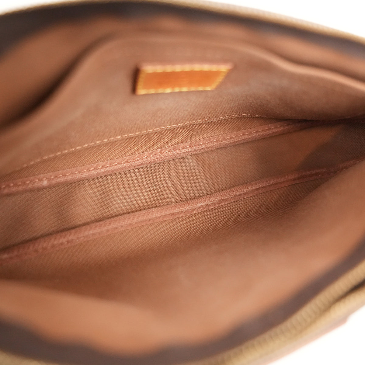 Louis Vuitton Multi Pochette Accessoires Monogram con Tracolla Verde in Tela Cerata e Pelle
