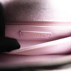 Chanel Coco Handle Small Iridescente Lilla in Pelle Caviar con Hardware Dorato