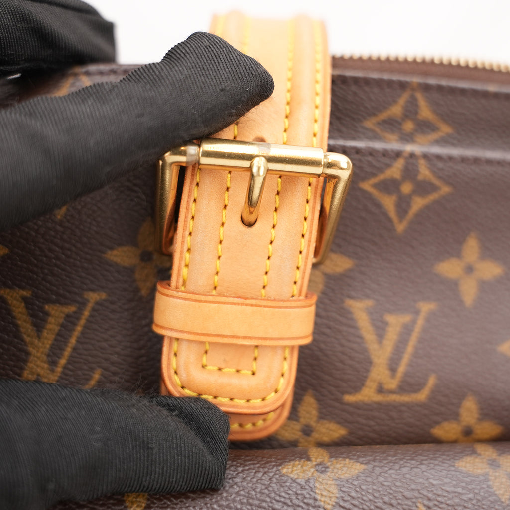 Louis Vuitton Multipli Cité Borsa a Spalla in Tela Monogram con Finiture in Vacchetta