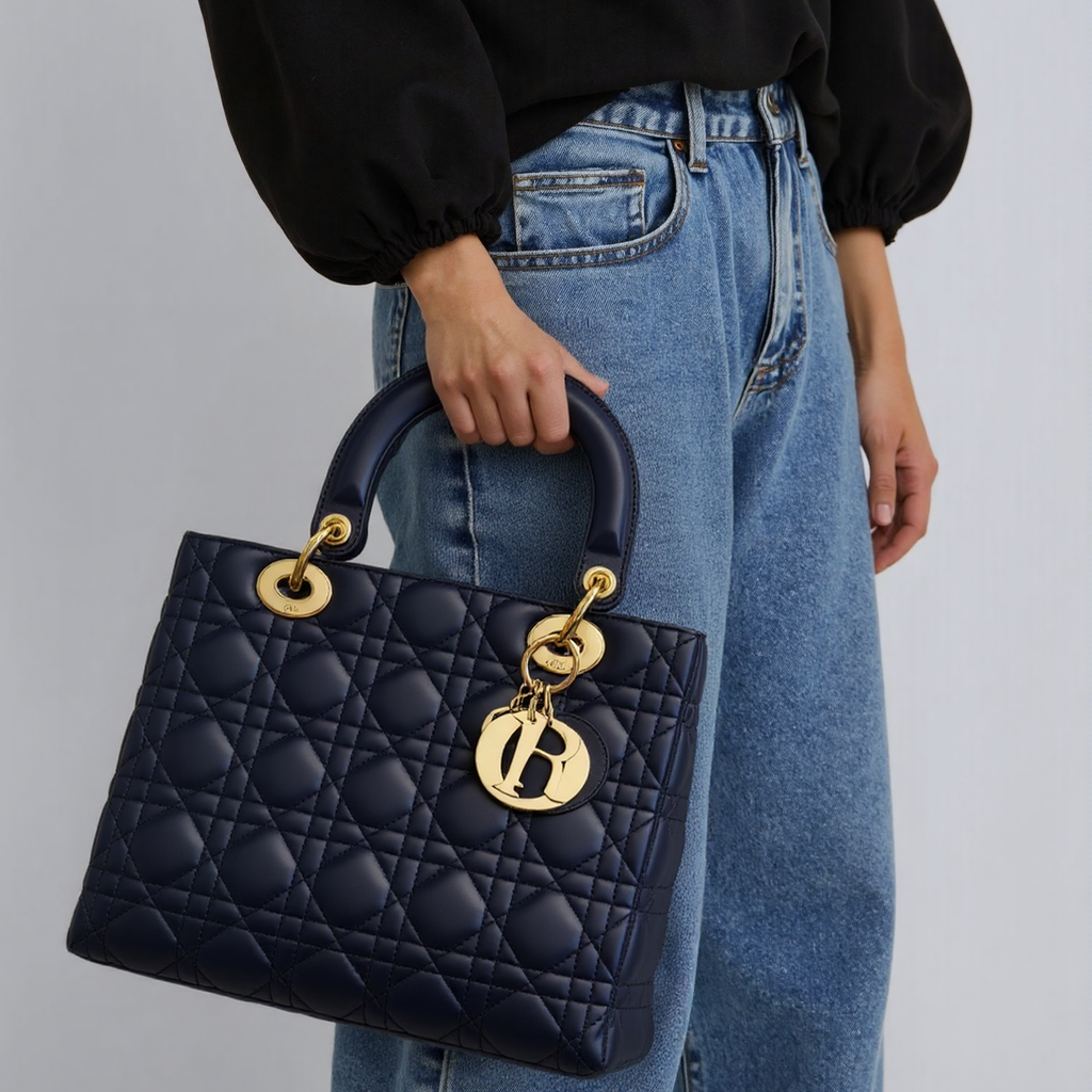 Dior Lady Dior Medium – Borsa a Mano