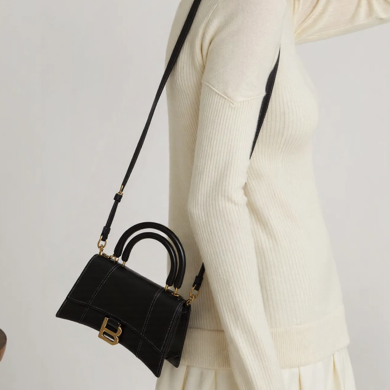 Balenciaga Hourglass XS Borsa a Tracolla