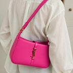 Saint Laurent Le 37 Borsa a Spalla Rosa