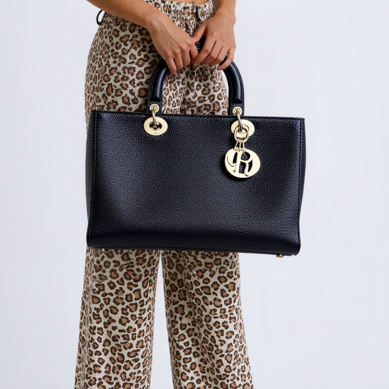 Dior Diorissimo Borsa a Mano con Chip di Autenticità