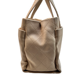 Chanel Beige Ultimate Executive Tote Caviar Large
