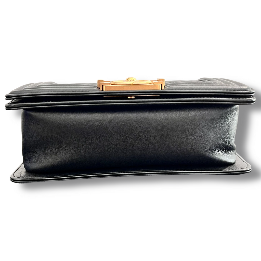 Chanel LeBoy Small – Borsa a Spalla con Catena in Pelle di Agnello