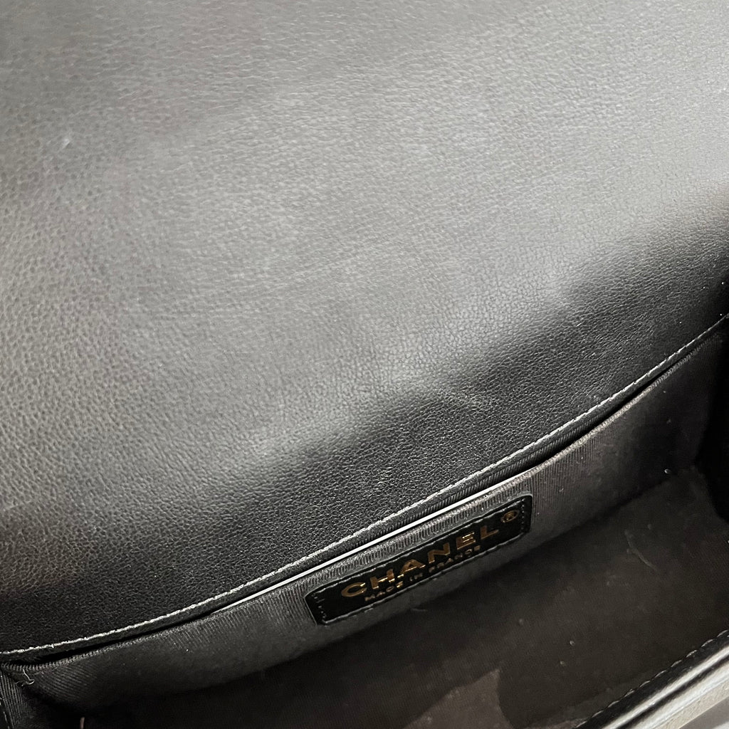 Chanel LeBoy Small – Borsa a Spalla con Catena in Pelle di Agnello