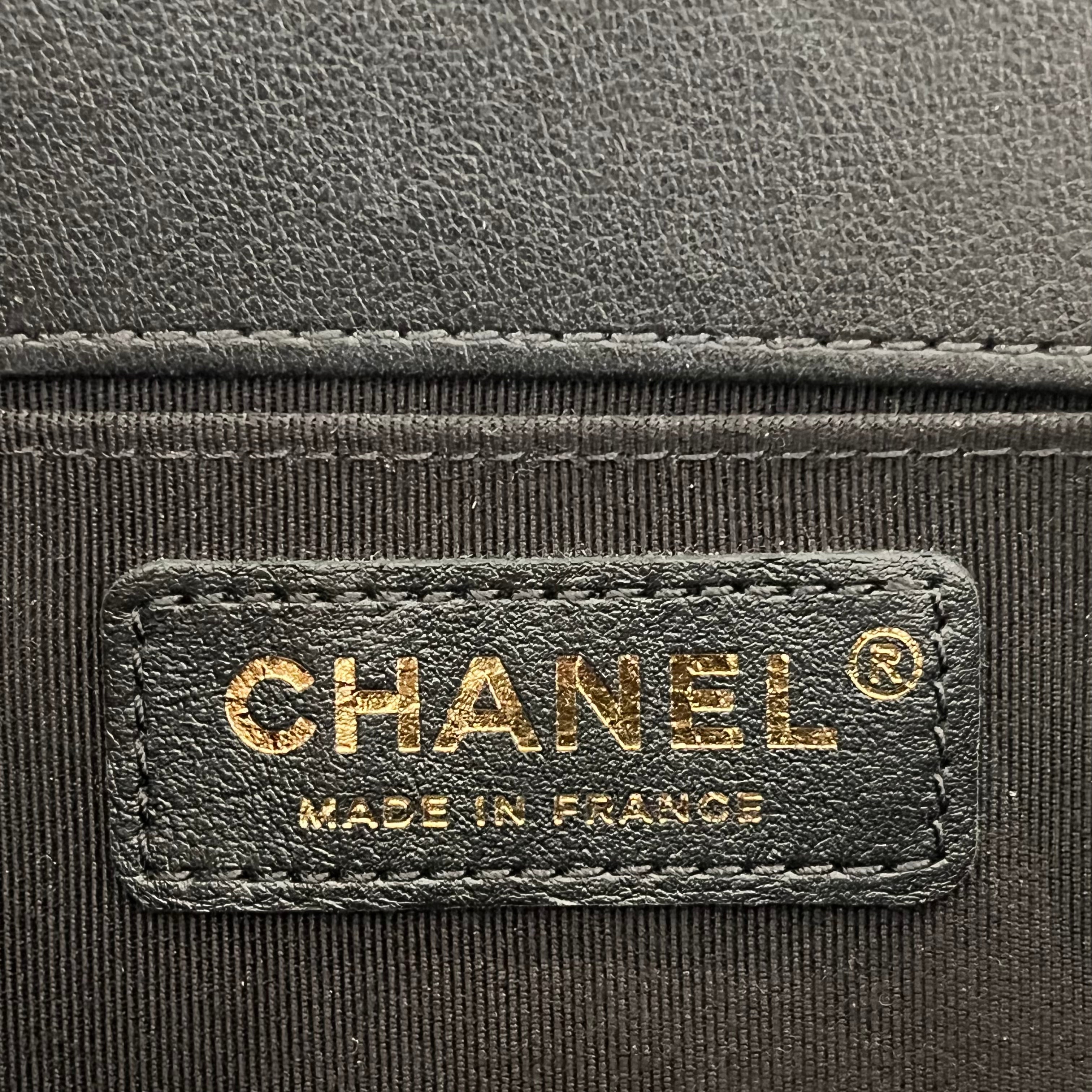 Chanel Lambskin Small  Leboy Chain Shoulder Bag