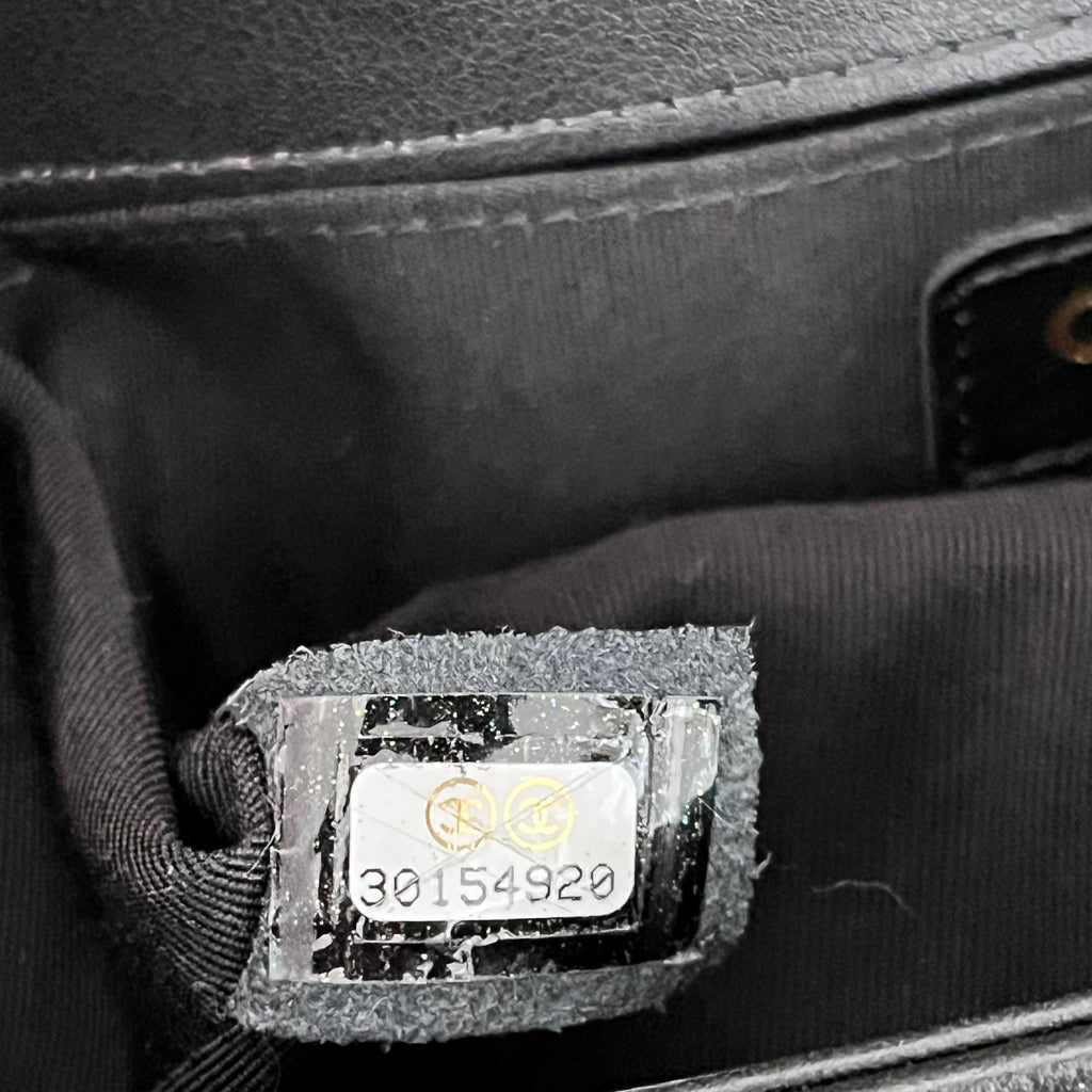 Chanel LeBoy Small – Borsa a Spalla con Catena in Pelle di Agnello