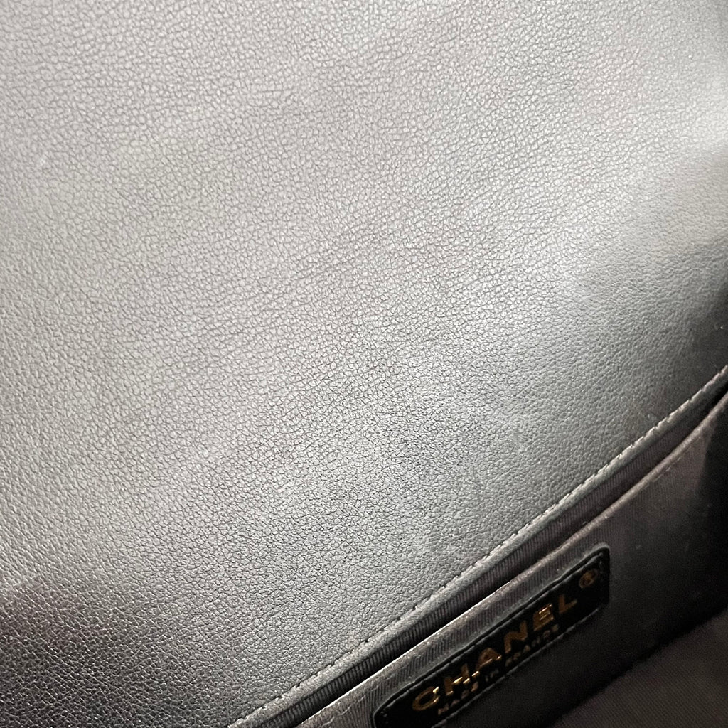 Chanel LeBoy Small – Borsa a Spalla con Catena in Pelle di Agnello