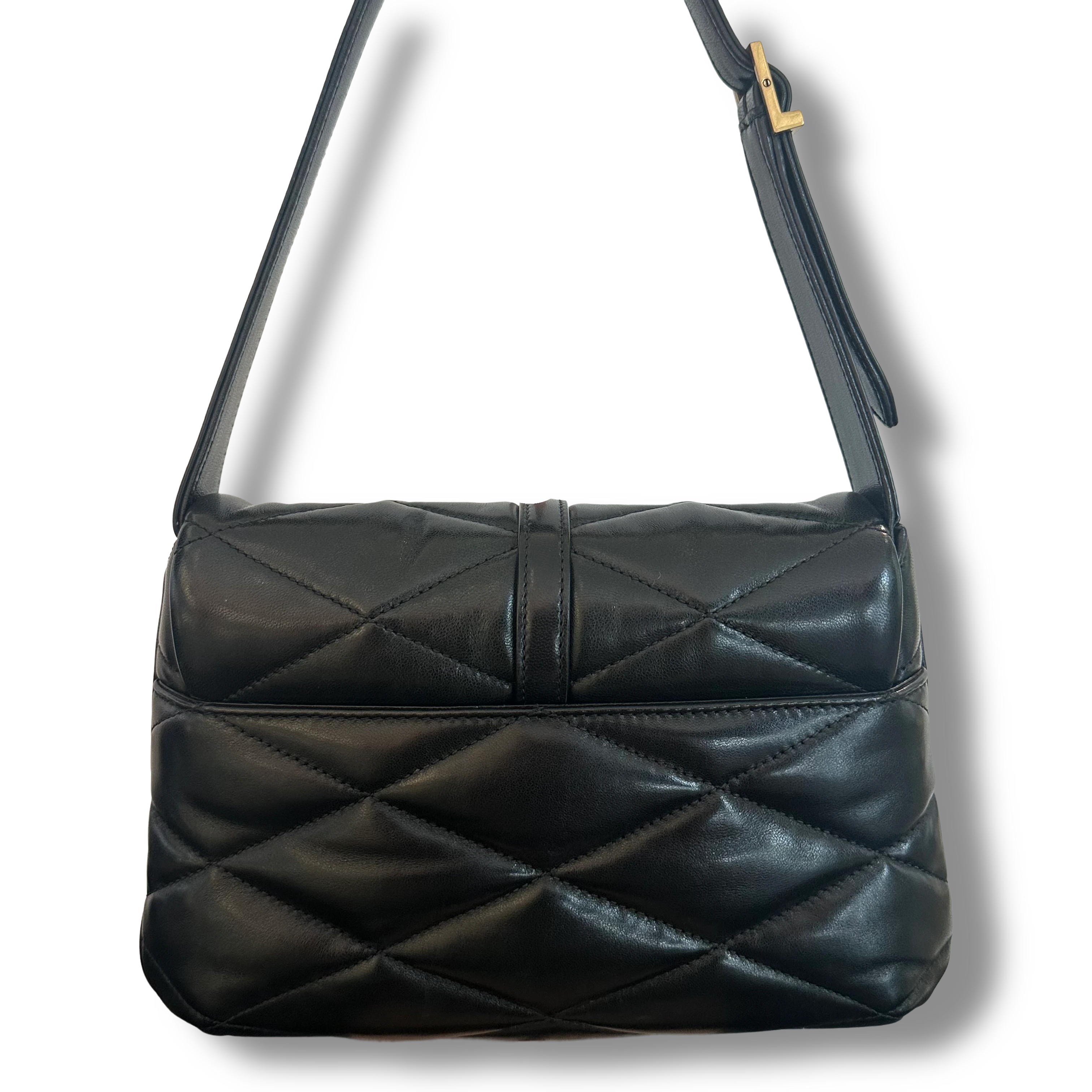 Saint Laurent Le 57 Quilted Lambskin Shoulder Bag