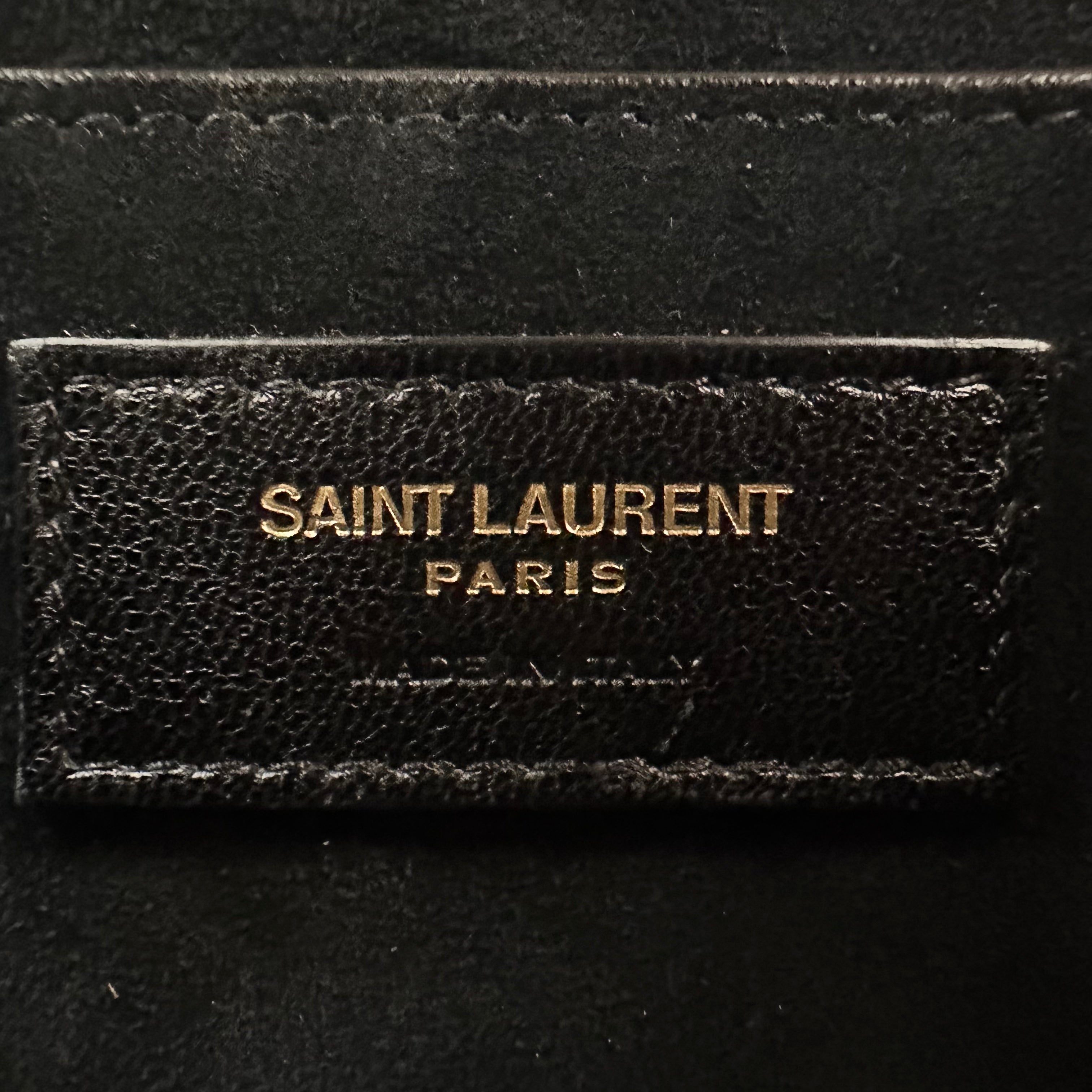 Saint Laurent Le 57 Quilted Lambskin Shoulder Bag