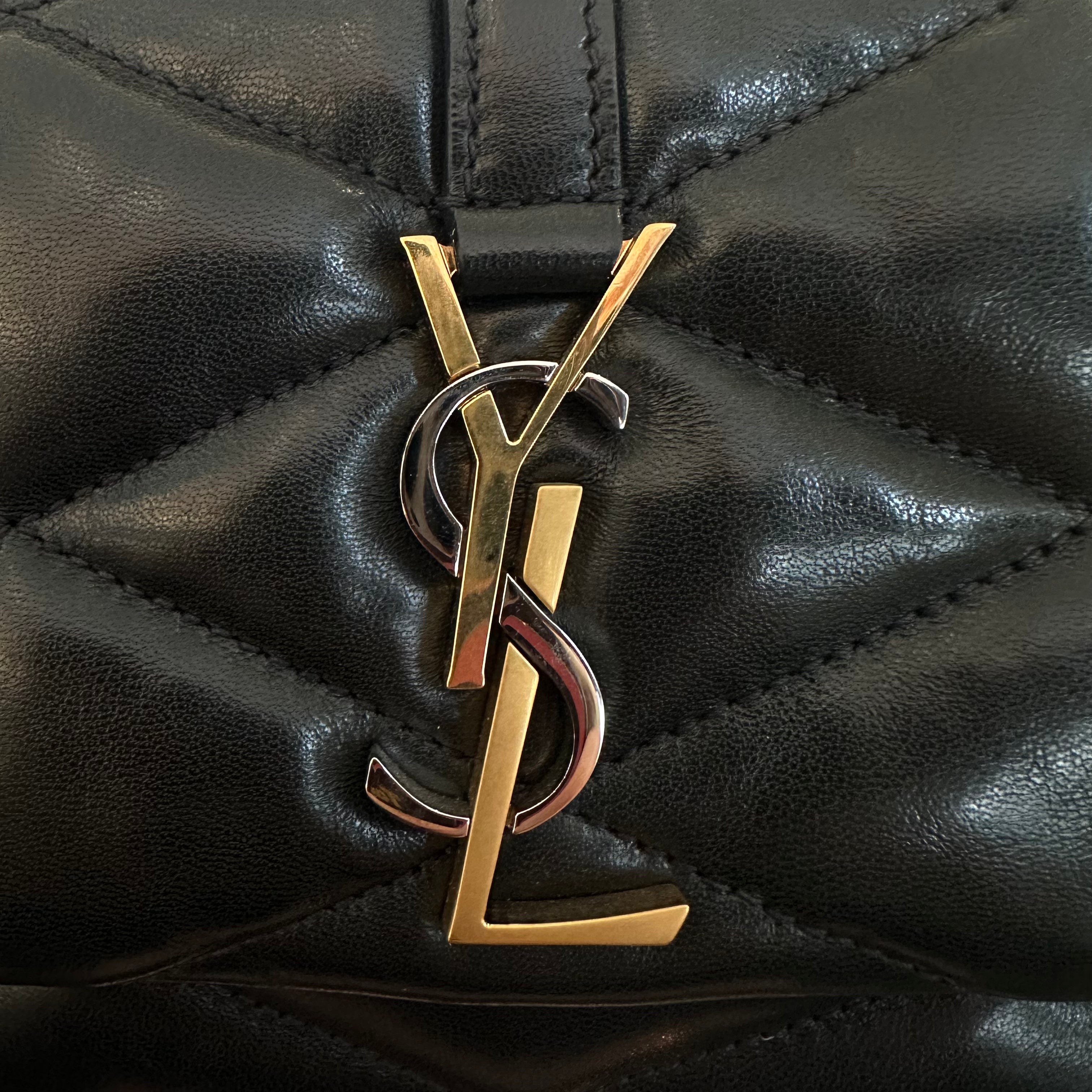 Saint Laurent Le 57 – Borsa a Spalla in Pelle di Agnello Trapuntata