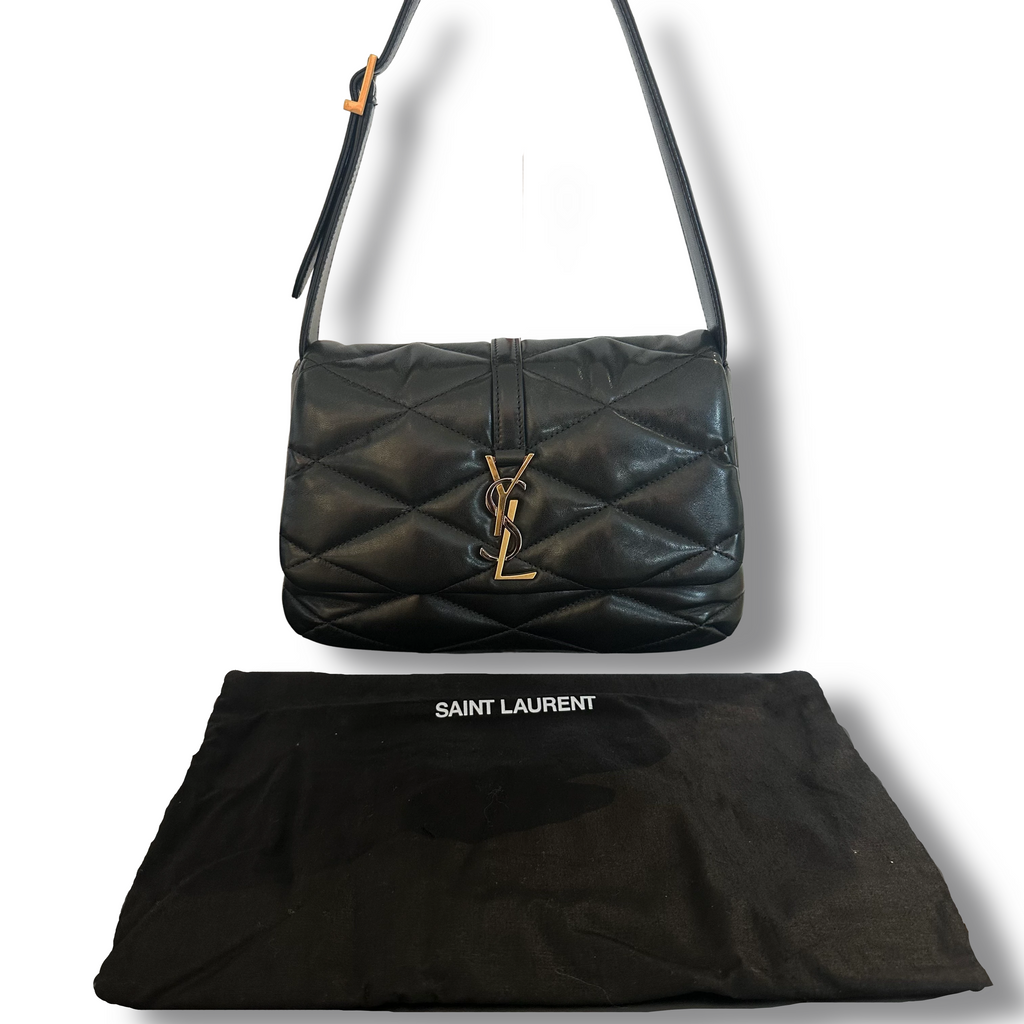 Saint Laurent Le 57 – Borsa a Spalla in Pelle di Agnello Trapuntata
