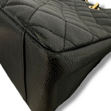 Chanel GST Quilted Caviar Leather Tote