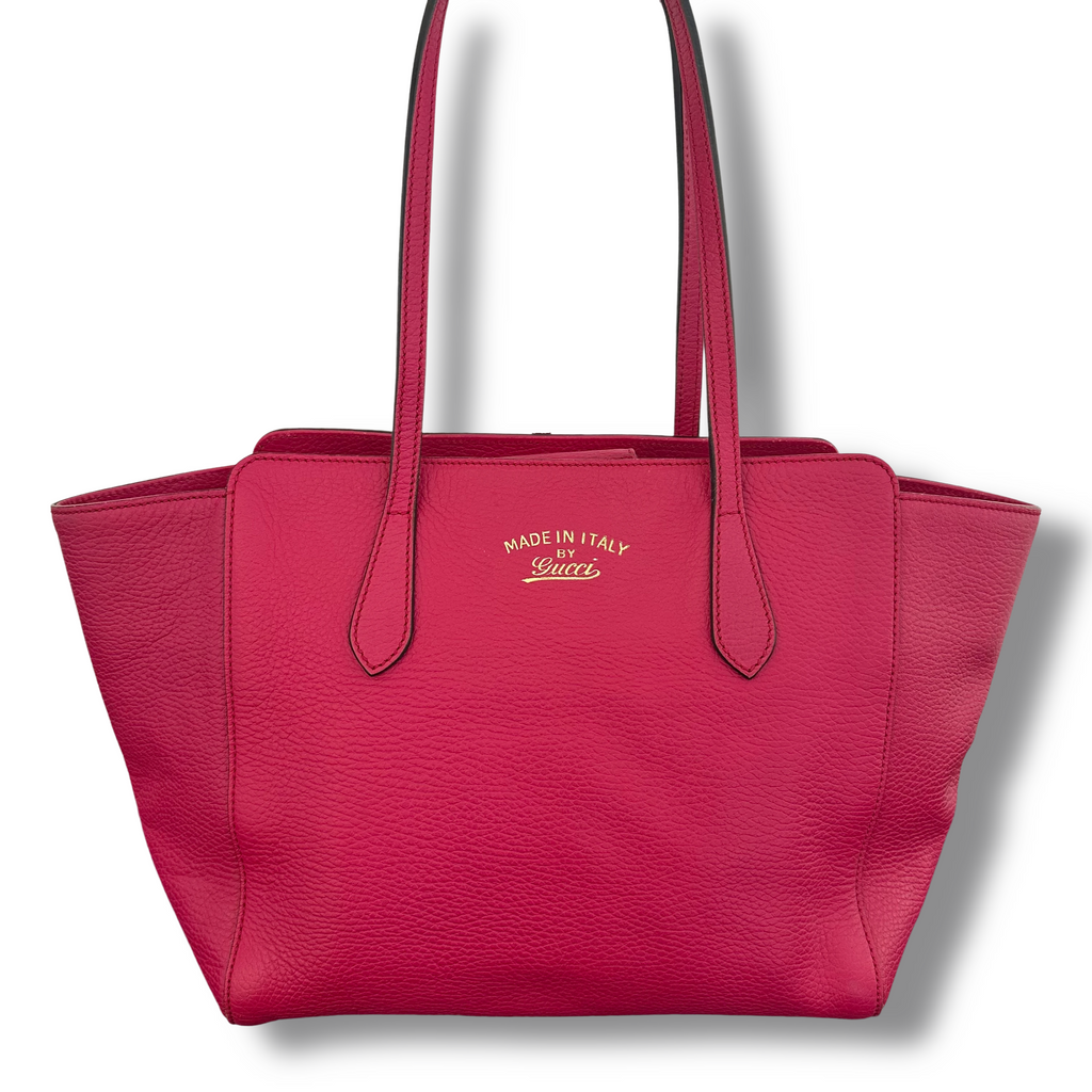 Gucci Swing Tote in Pelle Martellata