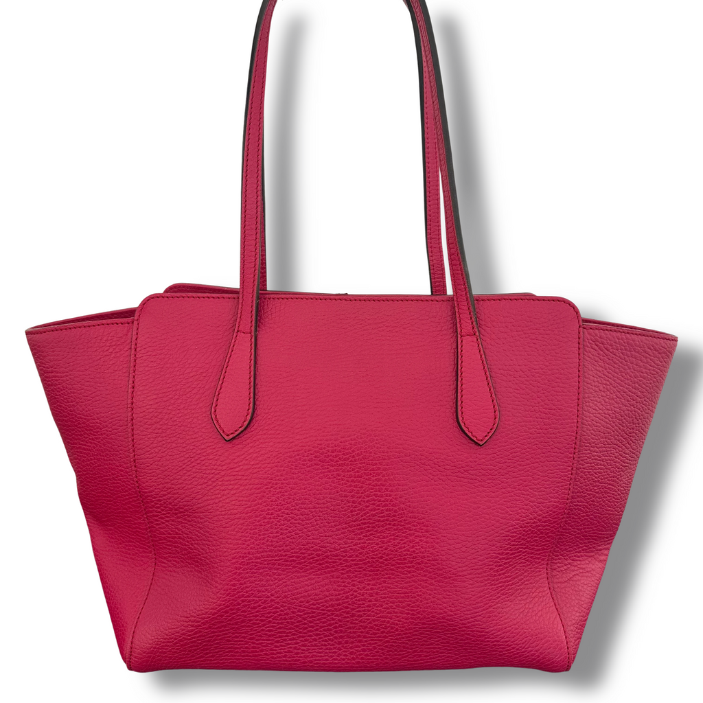 Gucci Swing Tote in Pelle Martellata