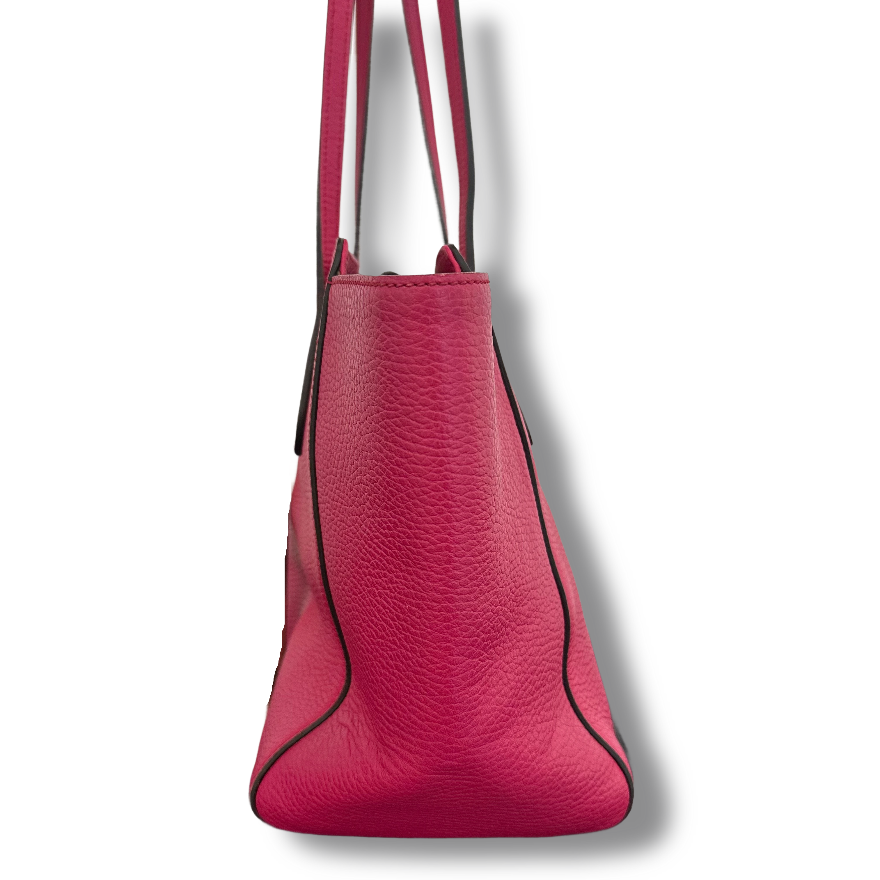 Gucci Swing Pebbled Leather Tote