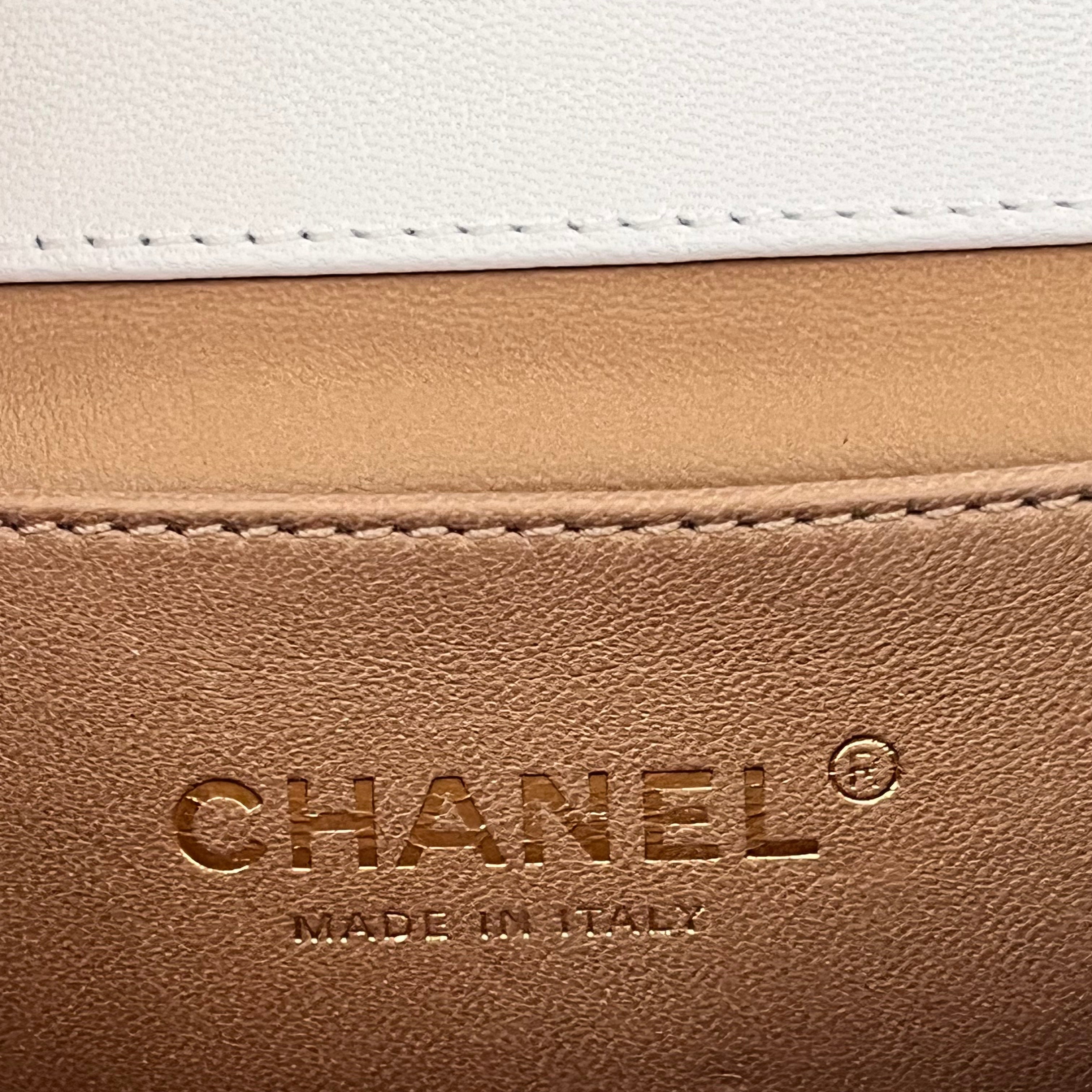 Chanel Pearl Accent Quilted Calfskin Shoulder Bag