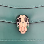 Bvlgari Serpenti Borsa a Spalla Verde
