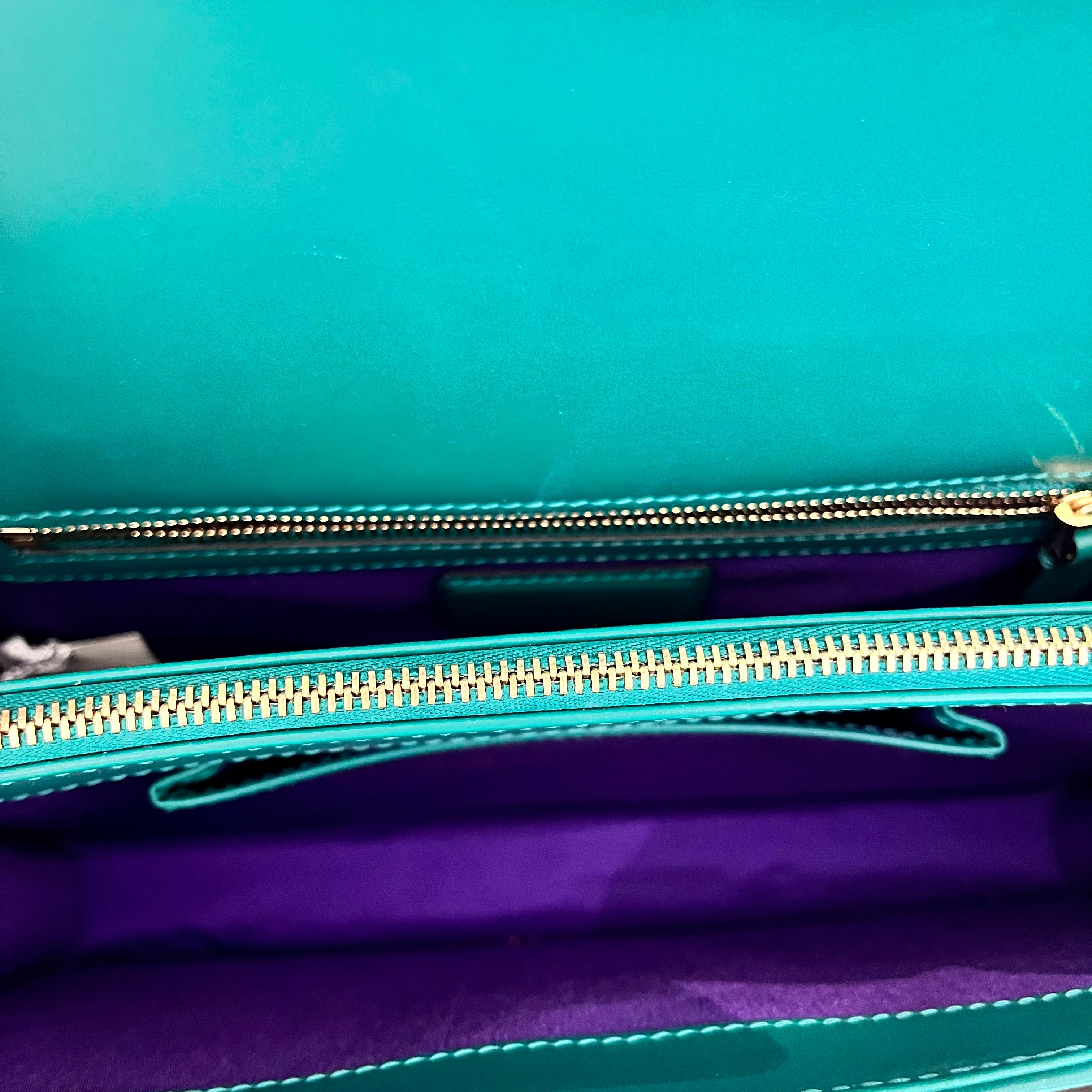 Bvlgari Serpenti Borsa a Spalla Verde