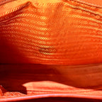 Prada Galleria Small in Pelle Saffiano Arancione