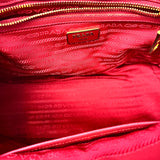 Small Prada Galleria Saffiano leather bag Red