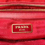 Small Prada Galleria Saffiano leather bag Red