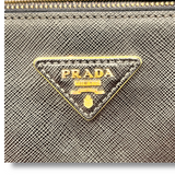 Small Prada Galleria Saffiano leather bag Black