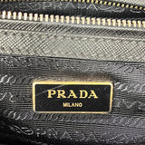 Small Prada Galleria Saffiano leather bag Black