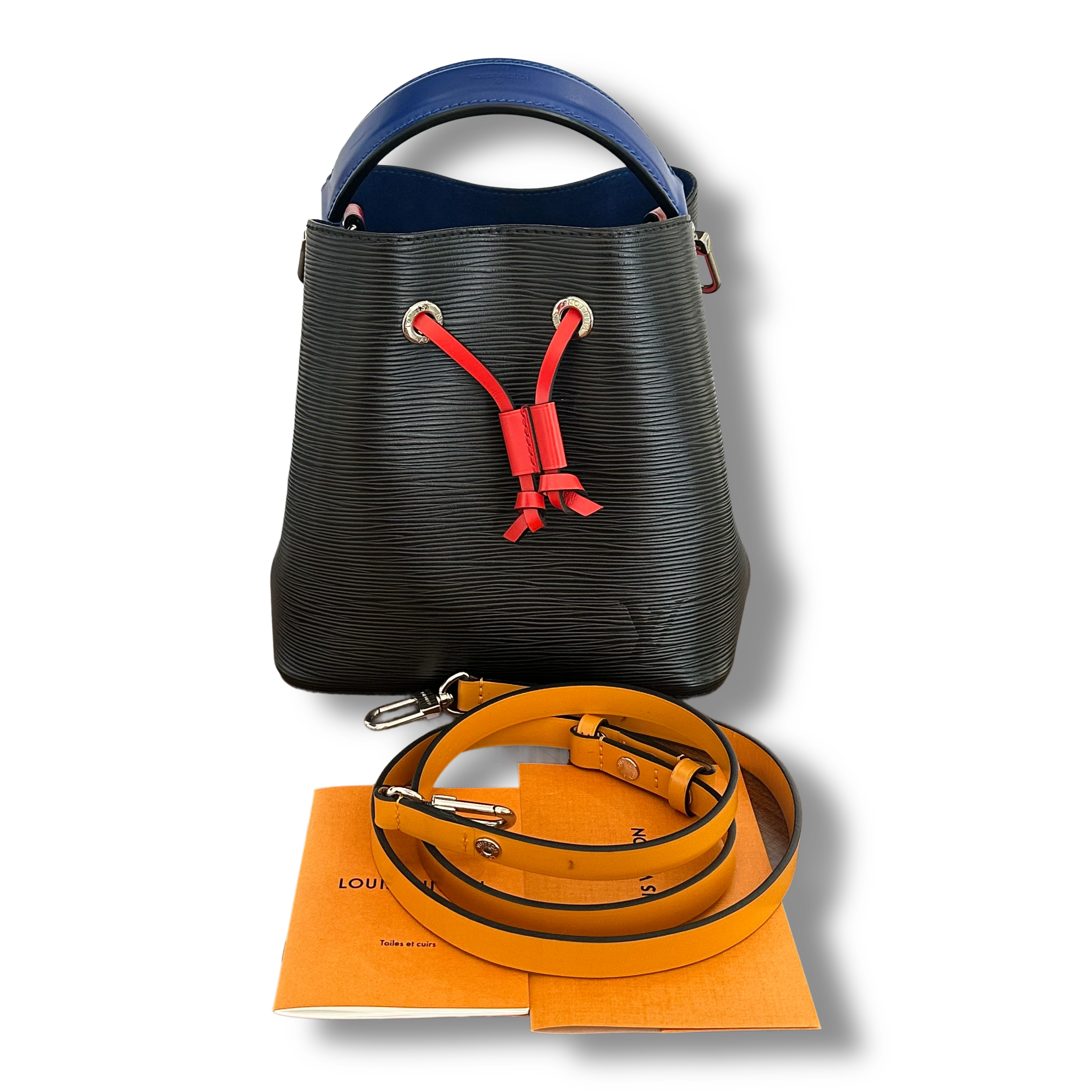 Louis Vuitton Noé BB Epi Leather Bucket Bag