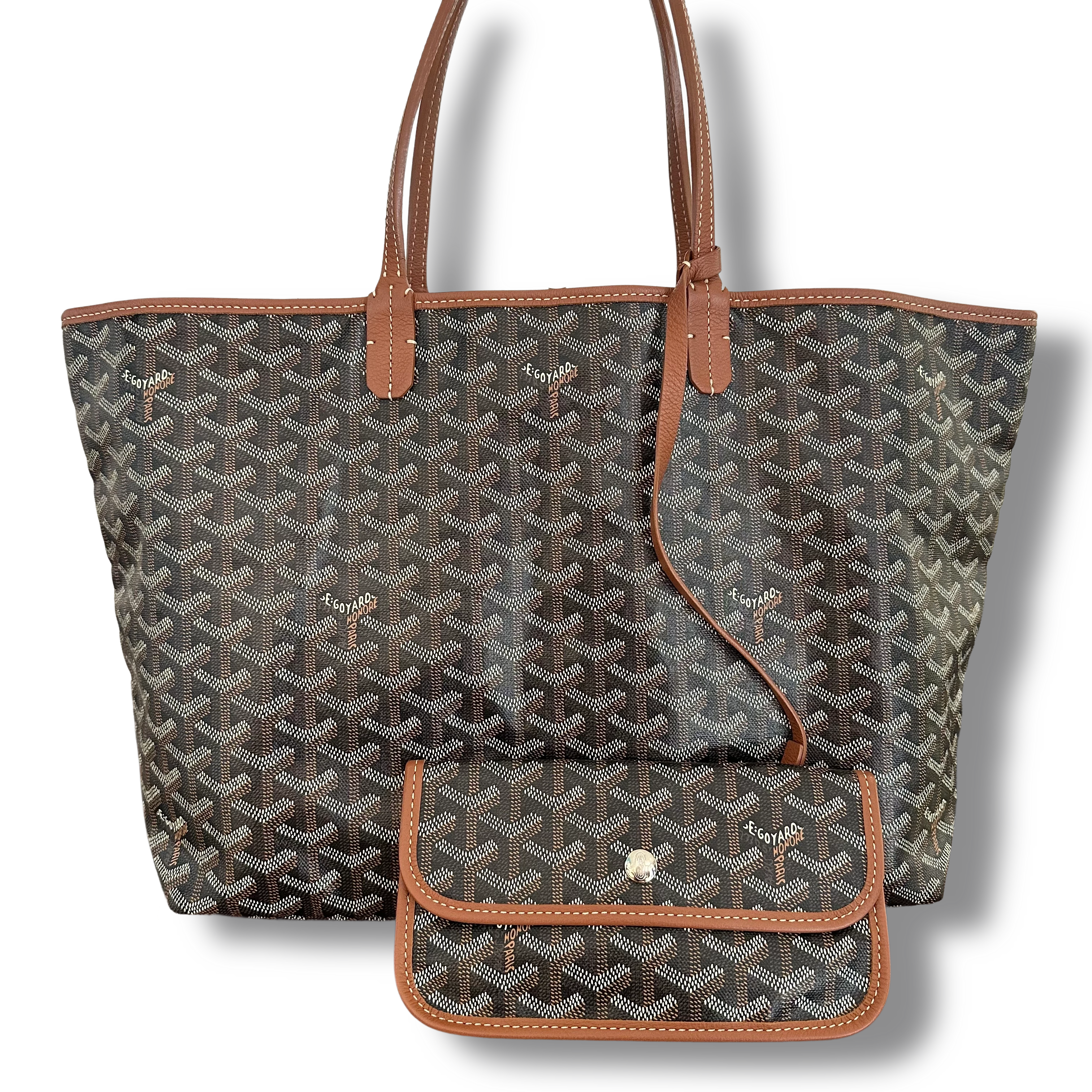 Goyard St. Louis PM Borsa Tote in Tela Goyardine