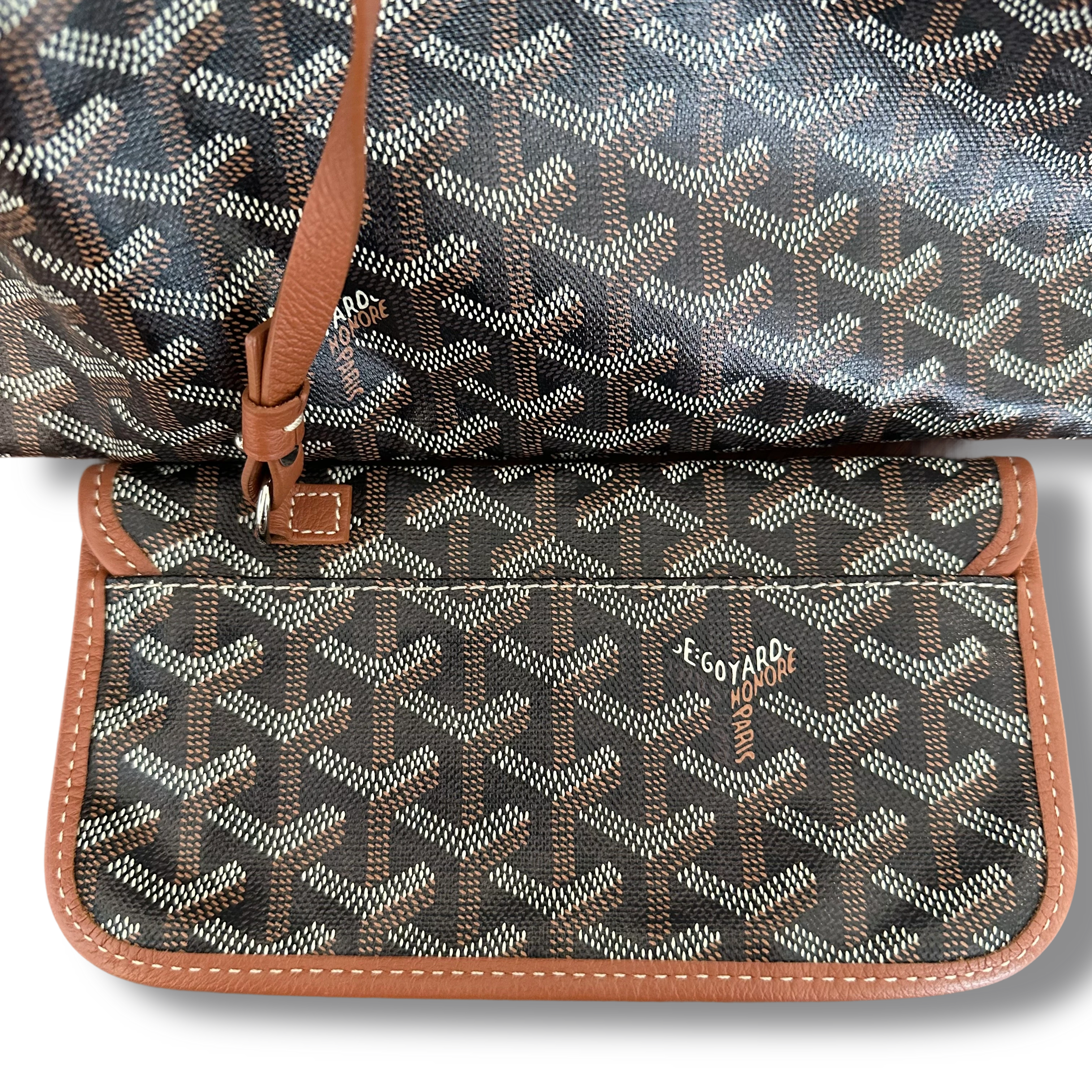 Goyard Goyardine St.Louis PM Tote Bag