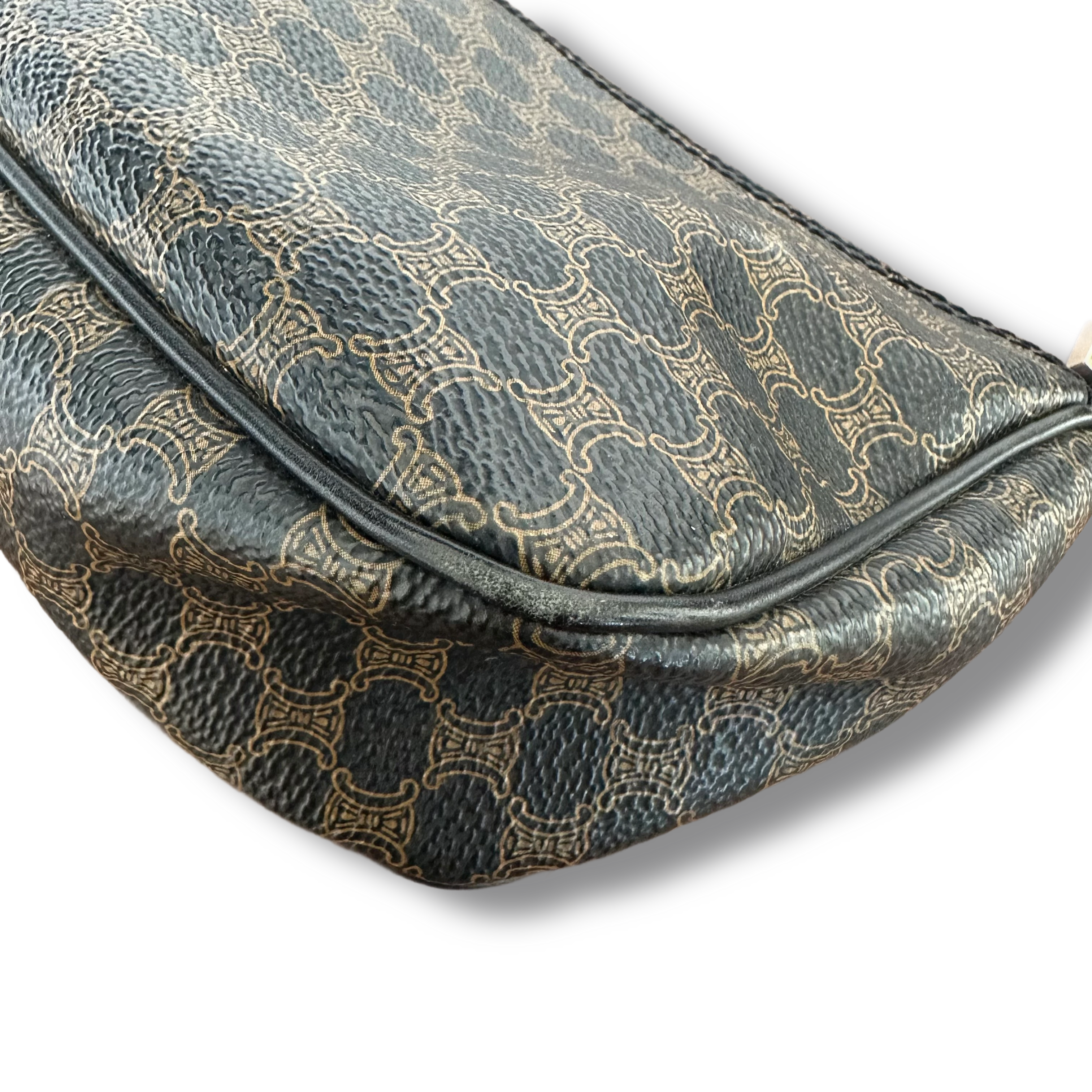 Celine VintageMacadam Shoulder Bag