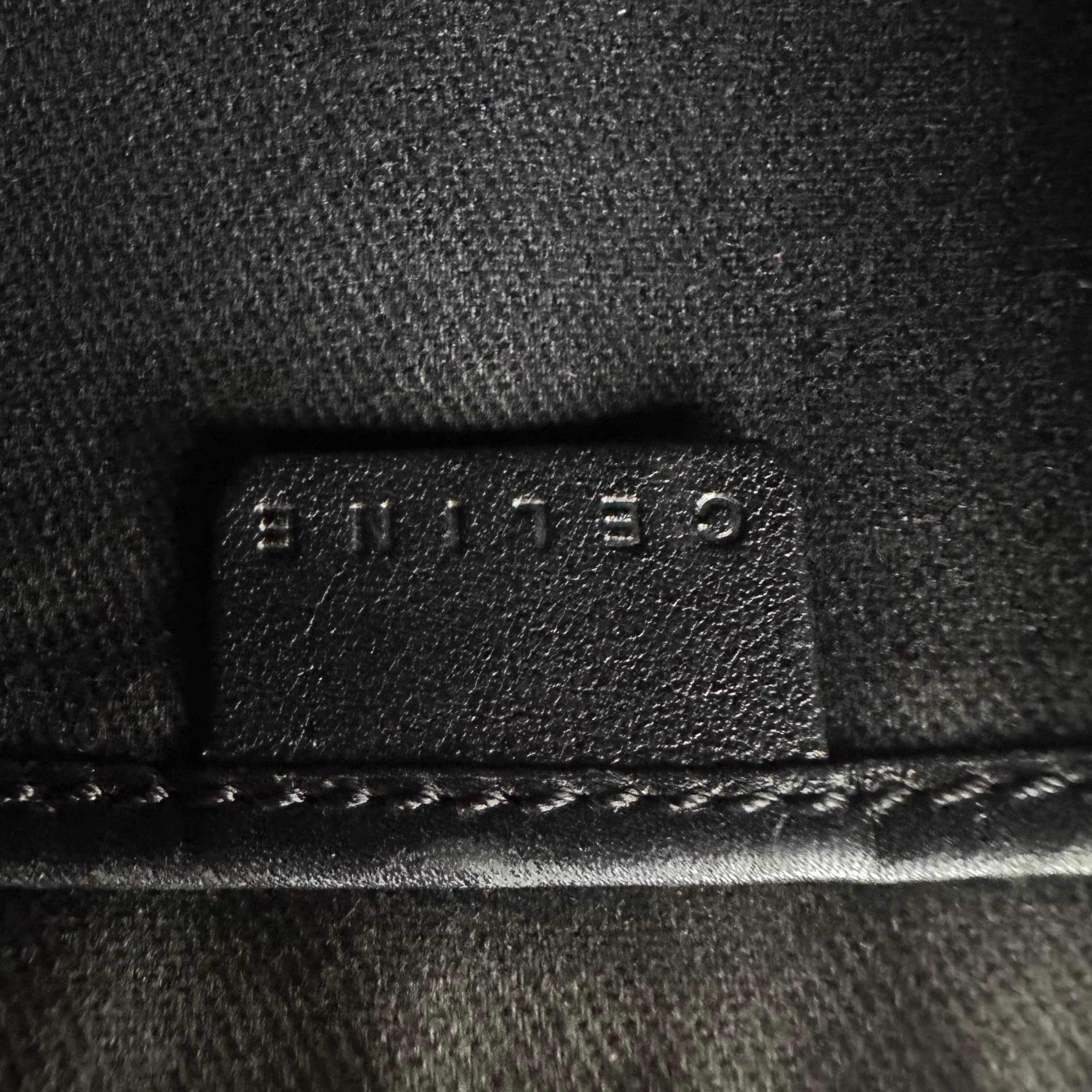 Celine VintageMacadam Shoulder Bag