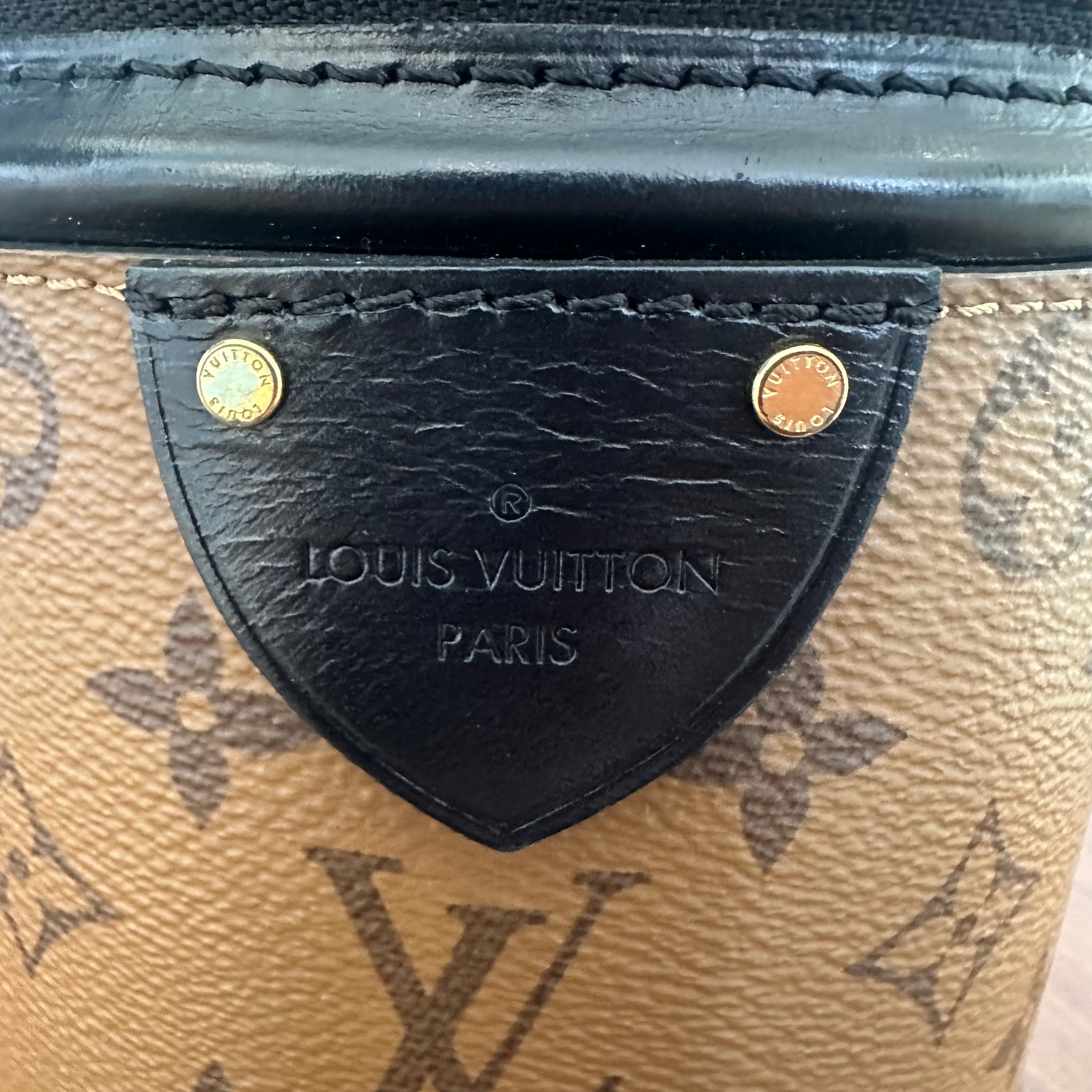 Louis Vuitton Beauty Case Cannes Reverse Monogram Marrone