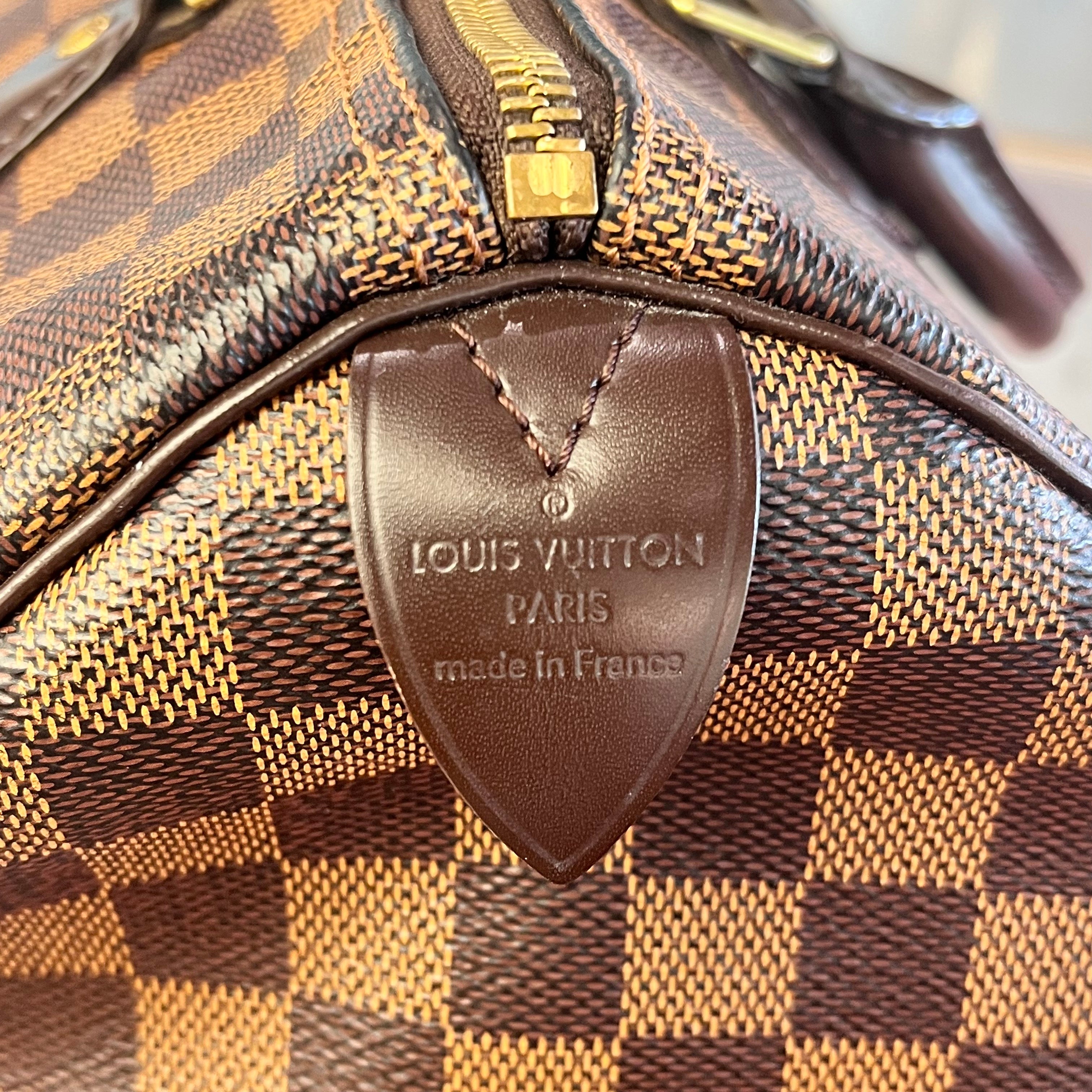 Louis Vuitton Damier Ebene Speedy 30