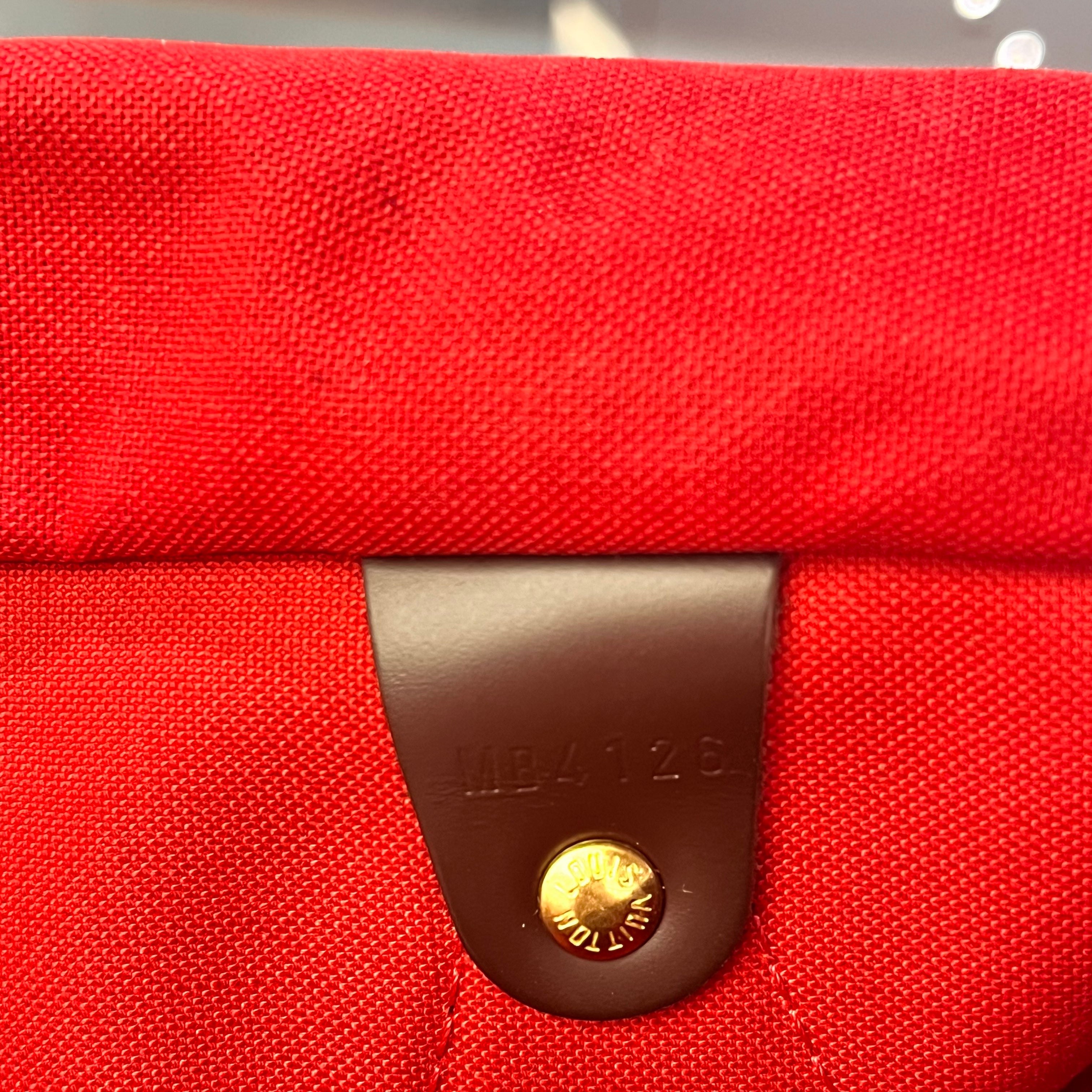 Louis Vuitton Speedy 30 In Damier Ebene